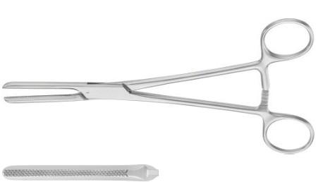 ЗАТИСКАЧ ДЛЯ ТРУБОК, ПРЯМИЙ, 200 ММ, ЗУБЧАСТИЙ